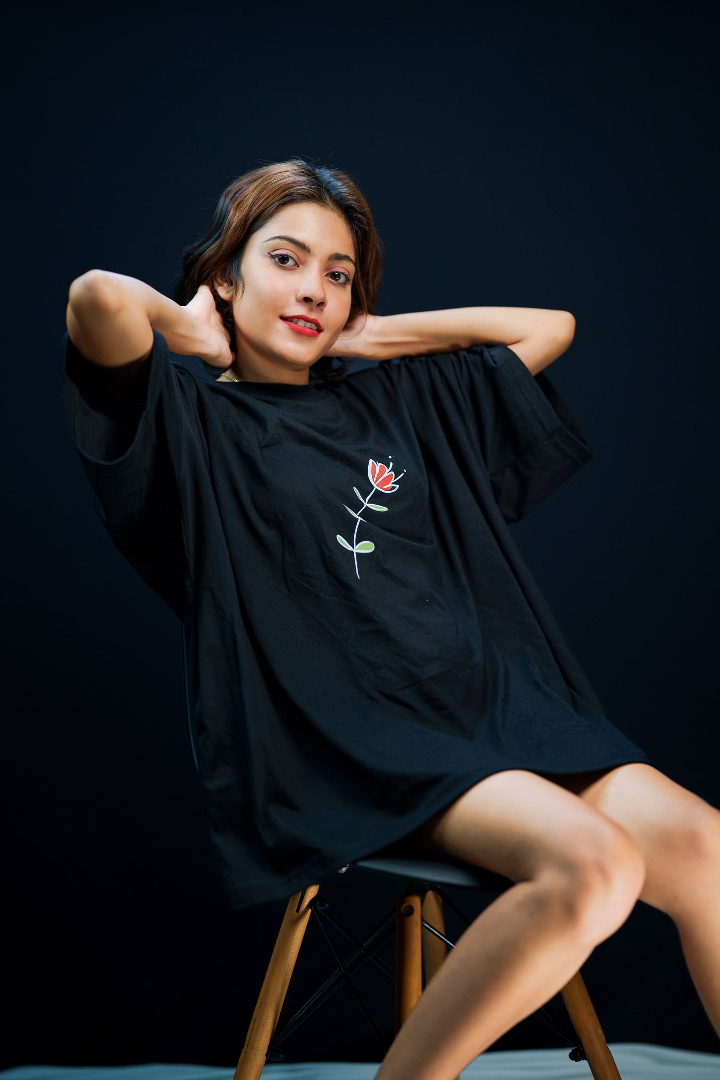 Relaxed Tshirt Logo Black