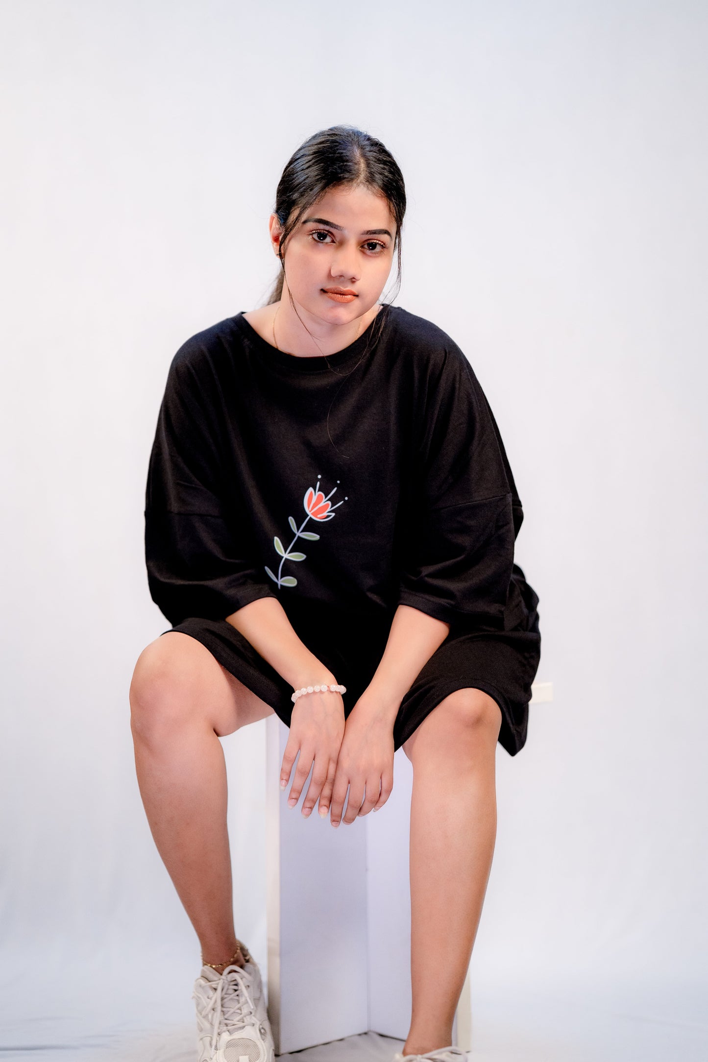 Relaxed Tshirt Logo Black